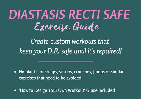Diastasis Recti Safe Exercise Guide Jessica Joy Life