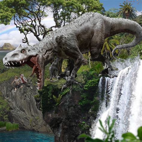 Indominus Rex Of Jurassic World By Urbnvampslayer On