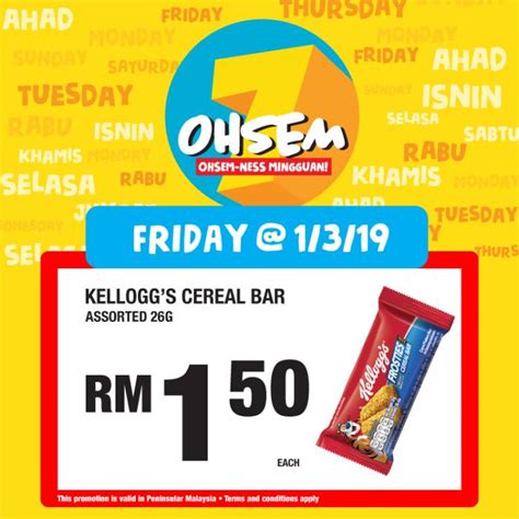 *promotion only valid at peninsular malaysia except langkawi. 7-Eleven Daily Promotion (1 March 2019)