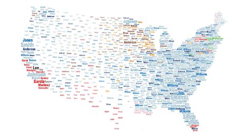 Interactive Map Reveals The Most Common Surnames In The Us