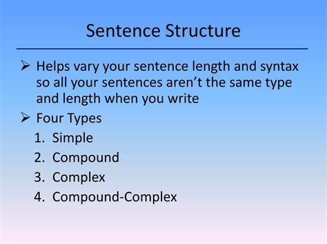 sentence structure powerpoint sentence structure my xxx hot girl