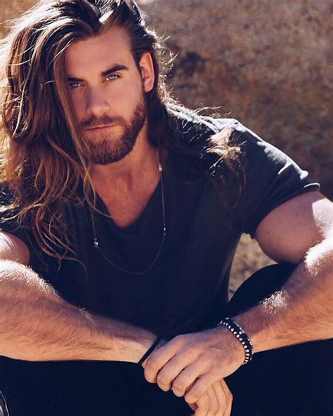 Get The Classic Long Stubble Beard Style In 3 Steps Long Hair Styles Men Haircuts For Men