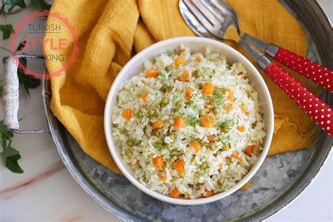 Vegetable Pilaf Recipe Turkish Style Cooking