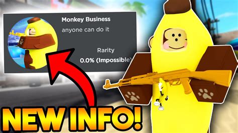 Tanqr when purchasing robux or premium ❤️. NEW INFO ON THE ARSENAL MONKEY SKIN! (ROBLOX) - YouTube