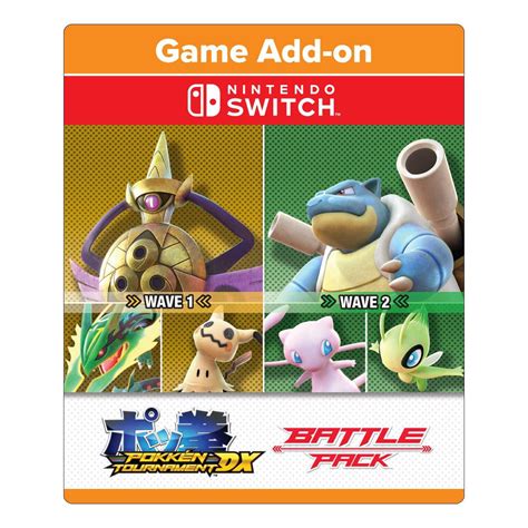 Pokken Tournament Dx Battle Pack Nintendo Switch Gamestop