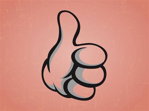 Thumbs Up Hand Vector Art And Graphics