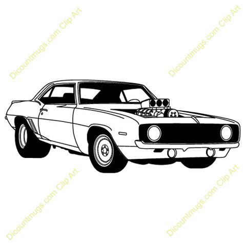 Free Yellow Muscle Car Clipart 20 Free Cliparts Download Images On