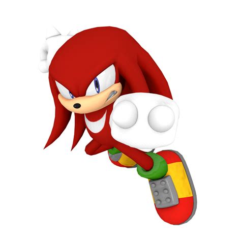 Knuckles The Echidna September 2021 Render By Bandicootbrawl96 On