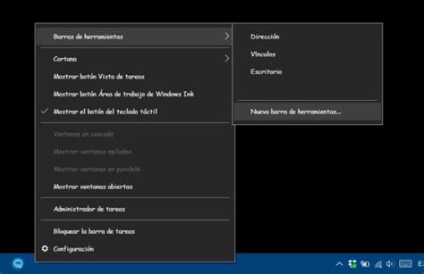 Cómo Recuperar La Barra De Inicio Rápido En Windows 10