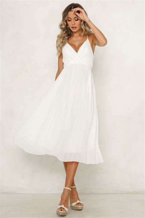 Count On Us Midi Dress White Source By Oliviamarie443 White Flowy