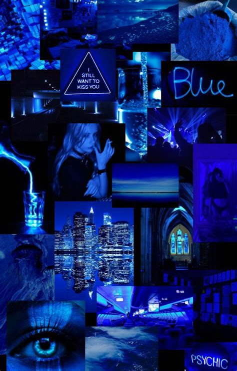 Because of the trendiness of . Blue is a wonderful color | Blue wallpapers, Black ...