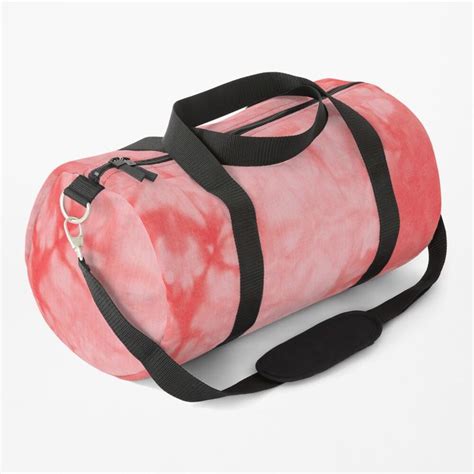 Red Tie Dye Duffle Bag By Everymood In 2021 Pink Duffle Bag Pink