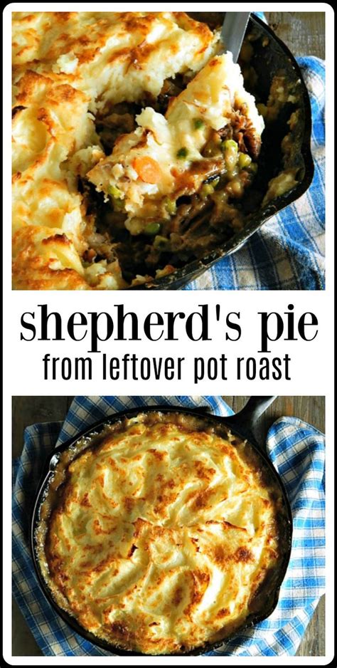 Shepherds Pie From Leftover Pot Roast Recipe Pork