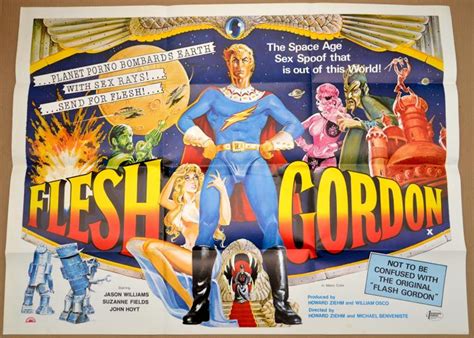 Sold Price Flesh Gordon 1974 Uncensored Version Uk Quad Film