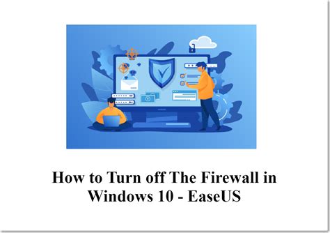 How To Turn Off The Firewall In Windows 10 Easeus