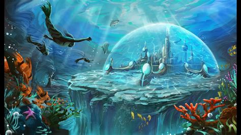 The lost city of atlantis had a canal from the sea to an inner lagoon. Atlantis, the lost city of dreams and advanced technology ...