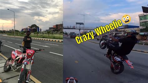 Fun Is Illegal Crazy Wheelies Crossfire🇳🇵 Motovlog Youtube