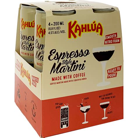 Kahlua Espresso Martini Gotoliquorstore