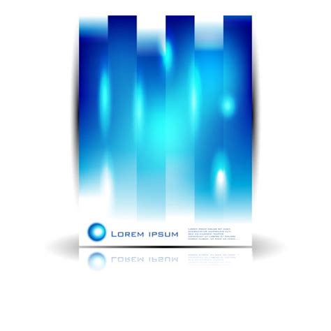 Vertical Banner With Abstract Blue Pattern Abstract Backdrop