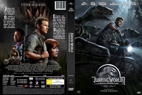 Capa Dvd Jurassic World O Mundo Dos Dinossauros Dvd Cover Baixar