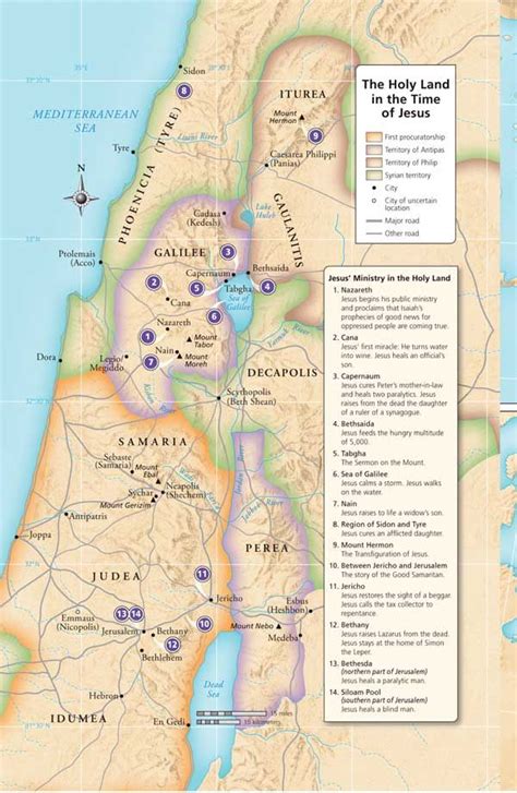 31 The Holy Land Map Maps Database Source