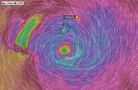 Hide content and notifications from this user. Tropical Storm #CALVINIA is nearing #Mauritius, pounding ...