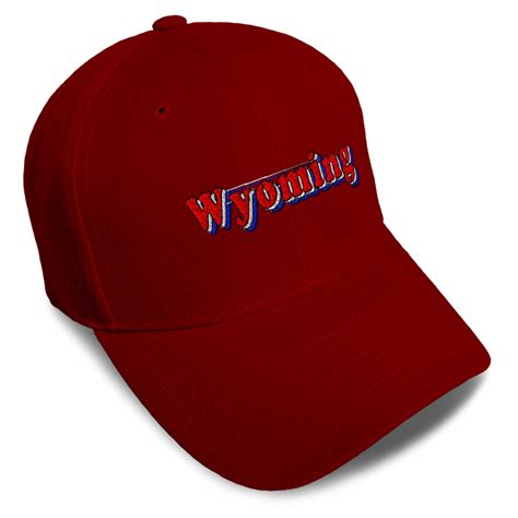 Baseball Cap Wyoming America Usa Dad Hats For Men And Women Strap Closure
