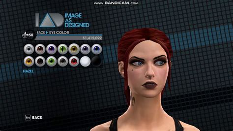 Saints Row The Third Character Creation Female Hot Youtube