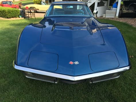 Mint Condition 1970 Chevrolet Corvette Coupe Bridgehampton Blue For