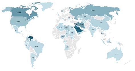 Oil Reserves By Country 2023 Wisevoter