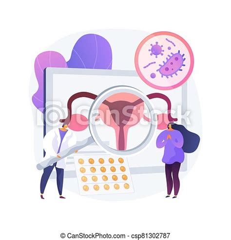 Sexually Transmitted Diseases Abstract Concept Vector Illustration