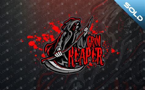 Grim Reaper Logo Design Ossie Maguire