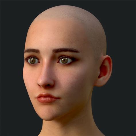 Artstation Realistic Face 3d Model