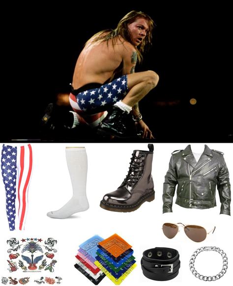 Axl Rose Costume Carbon Costume Diy Dress Up Guides For Cosplay