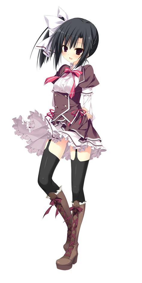 World Of Two Dimensional In Japan Standing Pose Front Anime Girl