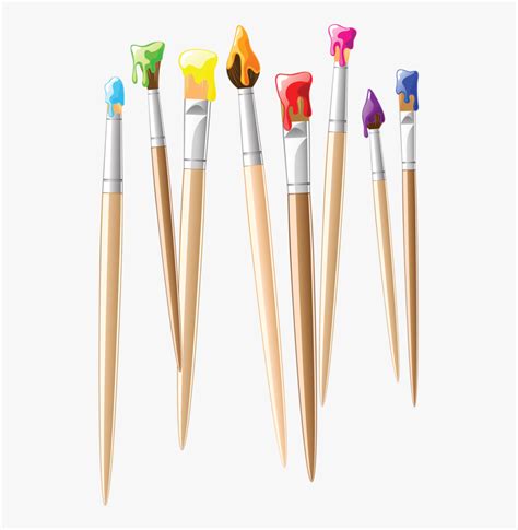 Cartoon Paint Brush Clip Art Paint Brush Clip Clipart Paintbrush