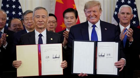 China Releases Full Text Of Phase One Trade Agreement With Us Cgtn