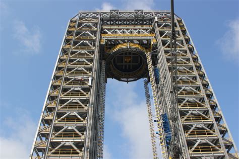New 21 Story Test Stand At Redstone Arsenal Is Ready For Hefty Sls