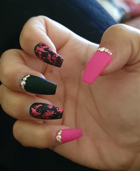 Pink And Black Nail Designs 2020 You Do Not Always Have To Design