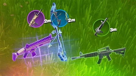Mark Weapons Of Different Rarity Fortnite Challenge Guide Youtube
