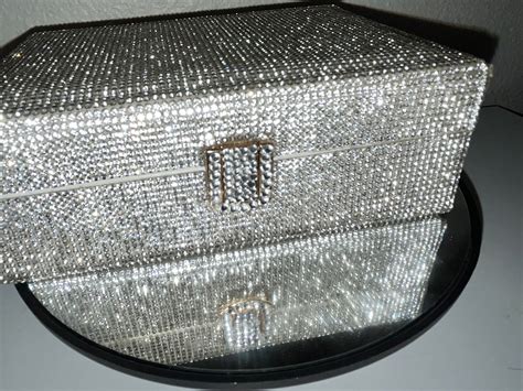 Holy Rhinestone Jewelry Box - Etsy