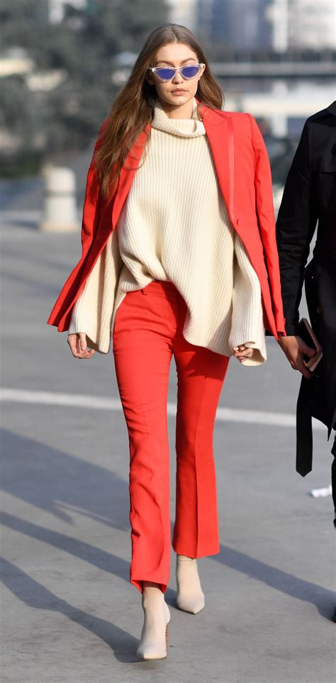 Instyle is a monthly women's fashion magazine founded in 1994. Gigi Hadid Style and Fashion Inspirations - Out in Milan 2 ...