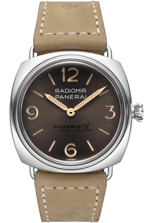 Panerai Unveils Limited Edition Radiomir Venti Watch Celebrating 20