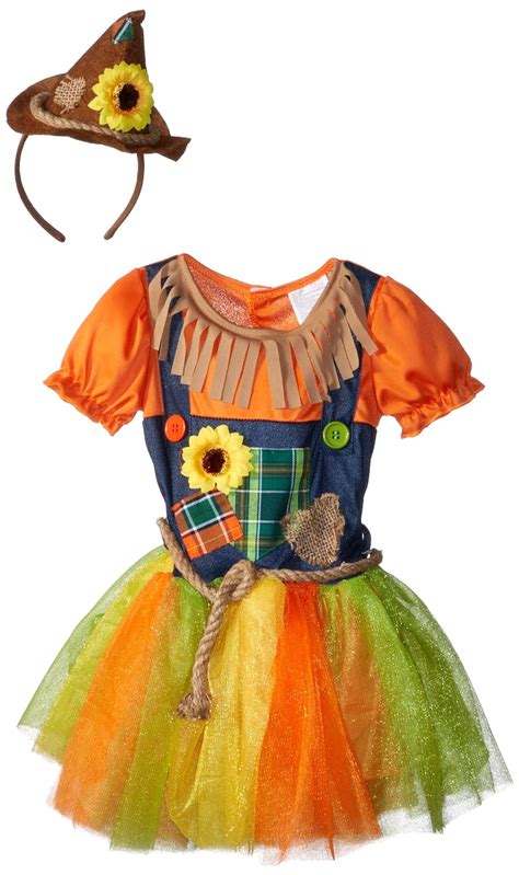Toddler Girls Sweet Scarecrow Halloween Costume Toys And Games