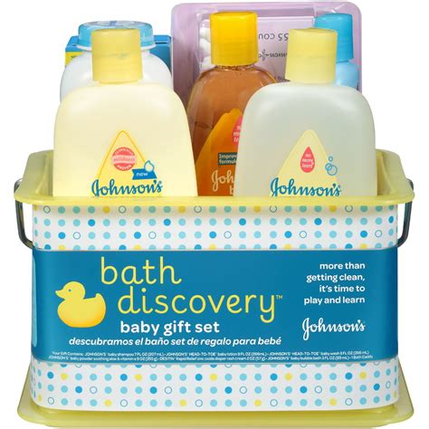 Johnsons Bath Discovery Baby T Set 8 Items