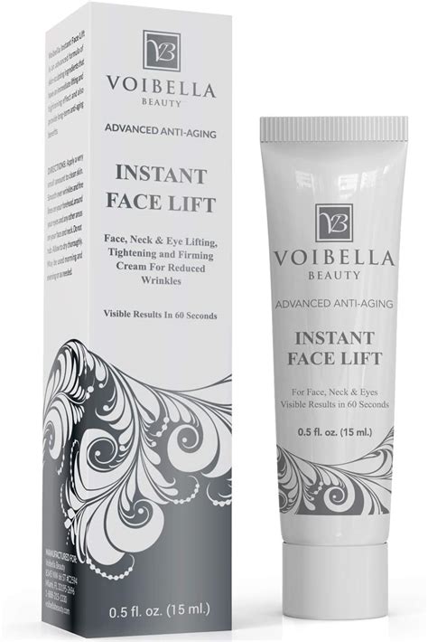 Instant Face Lift Cream Best Eye Neck Face Tightening Lifting And Firming Serum To Smooth