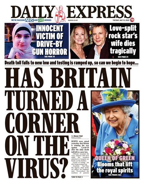 Daily Express May 19 2020 Newspaper Get Your Digital Subscription