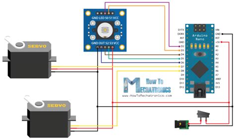 Servo Motor Arduino Model Solidworks Noredfleet