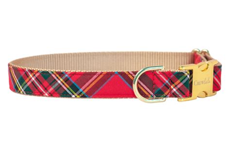 Crew Lala Scottish Tartan Dog Collar