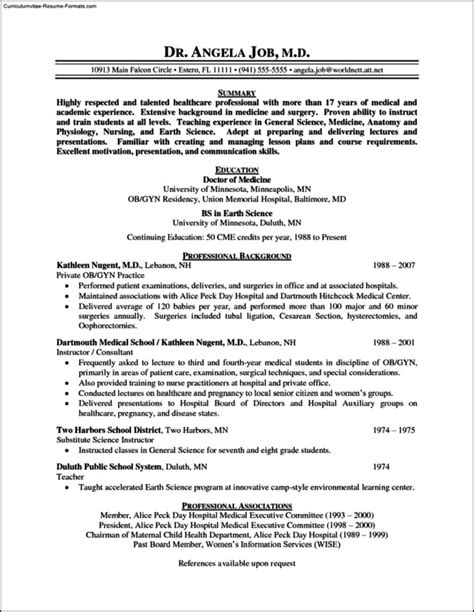 Download free cv resume 2020, 2021 samples file doc docx format or use builder creator maker. Physician Resume Templates | Free Samples , Examples & Format Resume / Curruculum Vitae